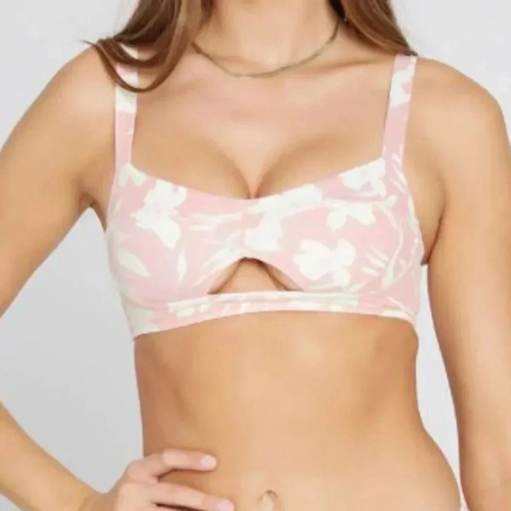 L*Space Eco Chic Econyl® Flora Bikini Top, paradise blooms - Picture 1 of 9